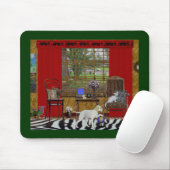 Oerwoud/tuin Dank u Mousepad Muismat (Met muis)