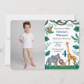 Oerwoud uitnodigingen (Voorkant)