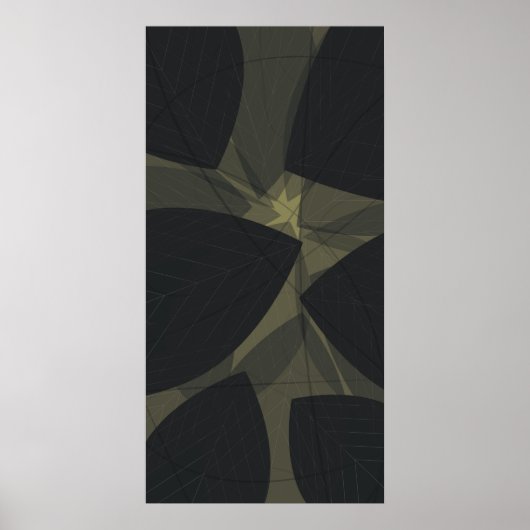 OERWOUD UITZICHT POSTER (Voorkant)