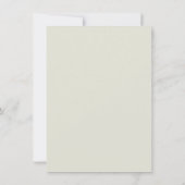 Oerwoud van bosdieren Varkens Baby shower Kaart (Achterkant)