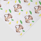 Oerwoud van de aap Tropisch Leaf Banana gepeld Tissuepapier (Detail)