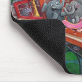 Oerwoud van dieren muismat (Hoek)