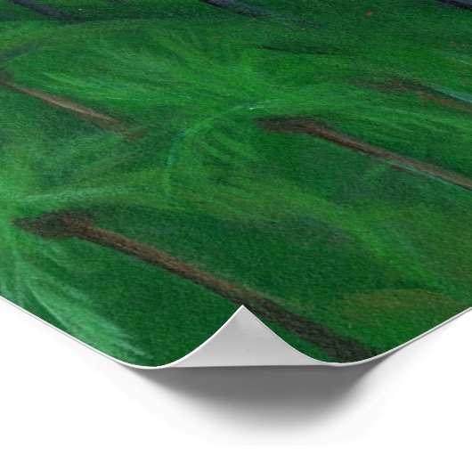 Oerwoud van dieren poster (Hoek)