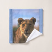Oerwoud van Lioness Lovers Bad Handdoek (Wasdoekje)