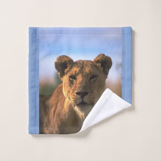 Oerwoud van Lioness Lovers Bad Handdoek (Wasdoekje)
