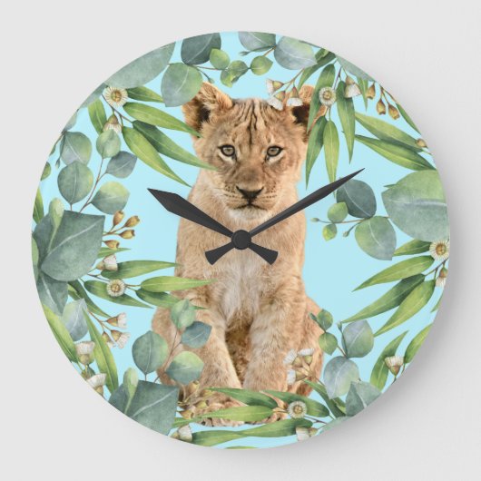 Oerwoud van lionwoud grote klok (Voorkant)