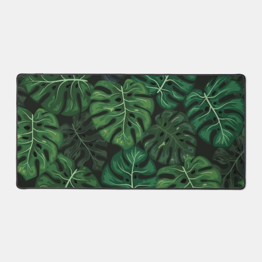 Oerwoud van Monstera Bureaumat (Voorkant)