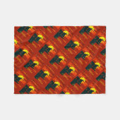 oerwoud van notre dame fleece deken (Voorkant (Horizontaal))