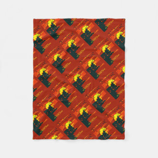 oerwoud van notre dame fleece deken