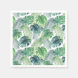 Oerwoud van Palms Design Paper Napkins Servet