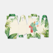 Oerwoud verliest Dinosaur 1e verjaardag Bedankdoosjes (Uitgevouwen)