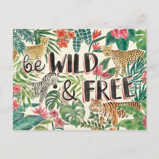 Oerwoud Vibes Briefkaart (Voorkant)