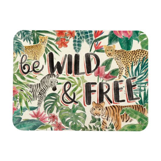 Oerwoud Vibes Magneet (Horizontaal)