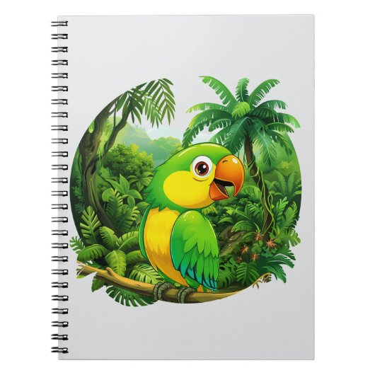 Oerwoud Vibes Notitieboek (Voorkant)