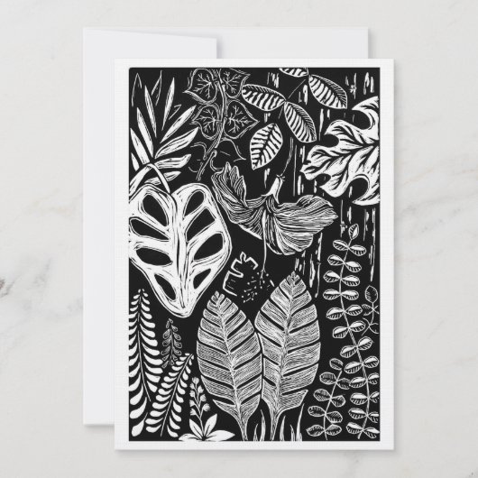 Oerwoud Vibes Notitiekaartje (Voorkant)