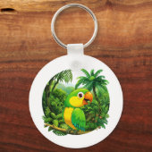 Oerwoud Vibes Sleutelhanger (Voorkant)