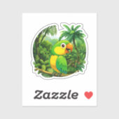 Oerwoud Vibes Sticker (Vel)