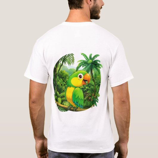 Oerwoud Vibes T-shirt (Achterkant)