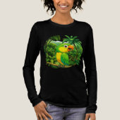 Oerwoud Vibes Tri-Blend Shirt (Voorkant)