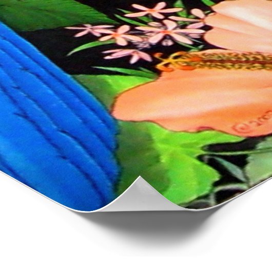 Oerwoud vogels van het Poster van Midden-Amerika (Hoek)