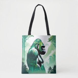 Oerwoud voor de Natuur van wilde dieren in het wil Tote Bag