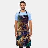 Oerwoud Vrienden All-Over Print Schort (Gedragen)