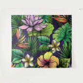 Oerwoud Wandkleed (Voorkant (horizontaal))