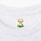 Oerwoud Waterverf leeuwabels Labels (Aangebracht)