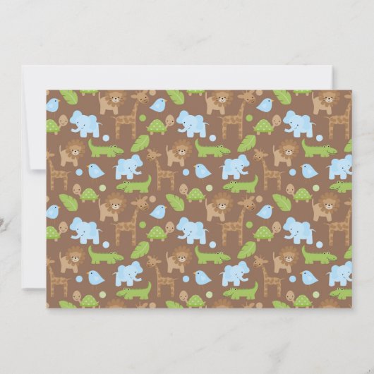 Oerwoud Wieg Twins Kaart (Achterkant)