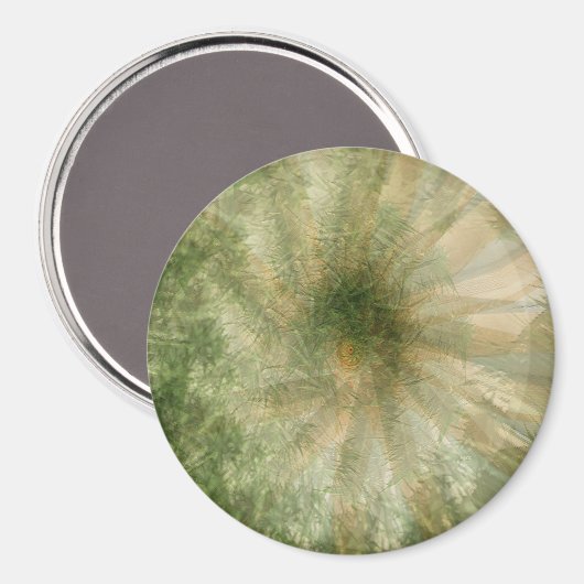 Oerwoud wiel.... magneet (Voorkant / Achterkant)