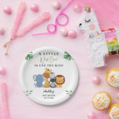 Oerwoud Wild One Baby shower Papieren Bordje (Feest)