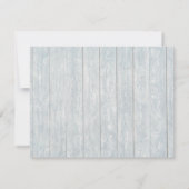 Oerwoud Wild One Safari Animals First Birthday Kaart (Achterkant)