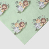 Oerwoud Wild Ones Twins Tissuepapier (Detail)