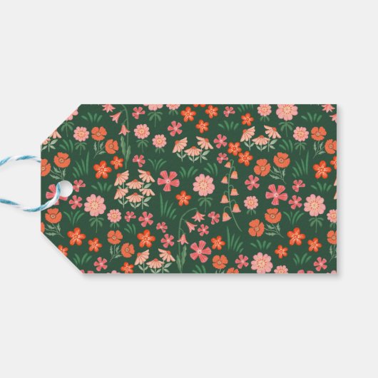 Oerwoud Wilde Dierlijke Tijger Kinder Partij Gift  Cadeaulabel (Achterkant Horizontaal)