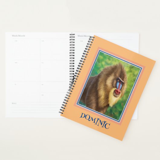 Oerwoud Wildlife/Mandrill Planner (Display)