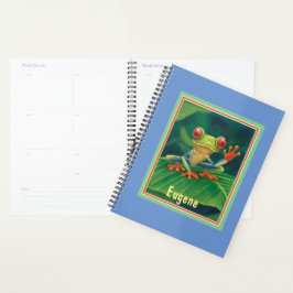Oerwoud Wildlife Red Eyed Tree Frog Planner
