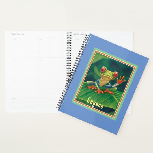 Oerwoud Wildlife Red Eyed Tree Frog Planner (Display)