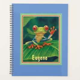 Oerwoud Wildlife Red Eyed Tree Frog Planner