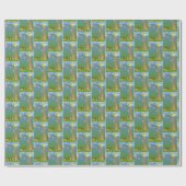 Oerwoud Wildlife voor kind jarig Cadeaupapier (Vlak)