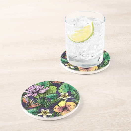 Oerwoud Zandsteen Onderzetter (Zijkant)