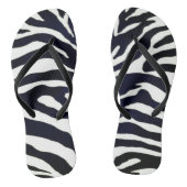 Oerwoud Zebra Print Summer Sandal Teenslippers (Voetbed)