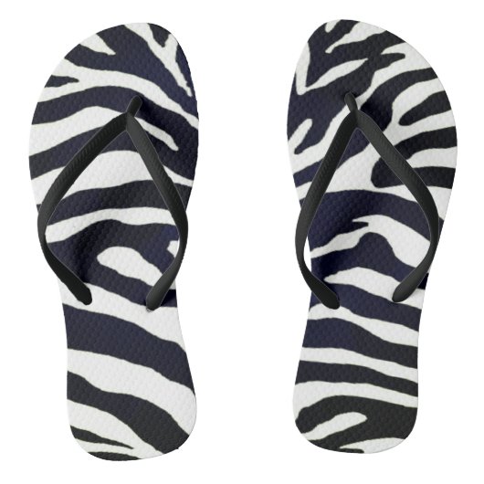 Oerwoud Zebra Print Summer Sandal Teenslippers (Voetbed)