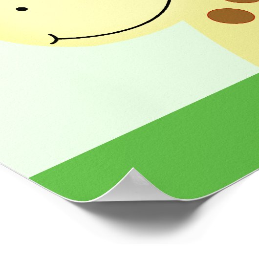 OERWOUD ZOO PARTY  Birthday Banner Poster (Hoek)