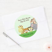 OERWOUD ZOO PARTY  Favor Sticker (Envelop)