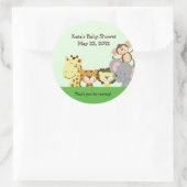 OERWOUD ZOO PARTY  Favor Sticker (Tas)