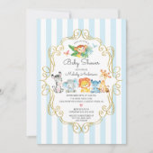 Oerwouden Baby shower Kaart (Voorkant)