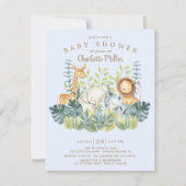 Oerwouden Baby shower Kaart (Voorkant)