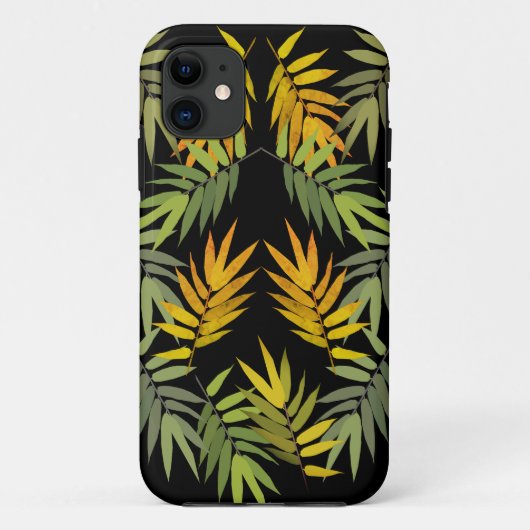 Oerwouden bladeren Case-Mate iPhone case (Achterkant)