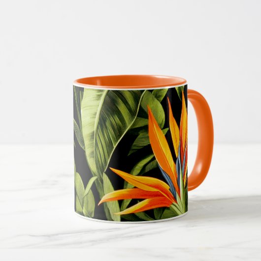 Oerwouden bloemen mok (Voorkant rechts)