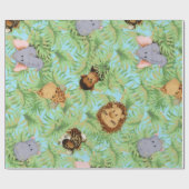 Oerwouden Cadeaupapier (Vlak)